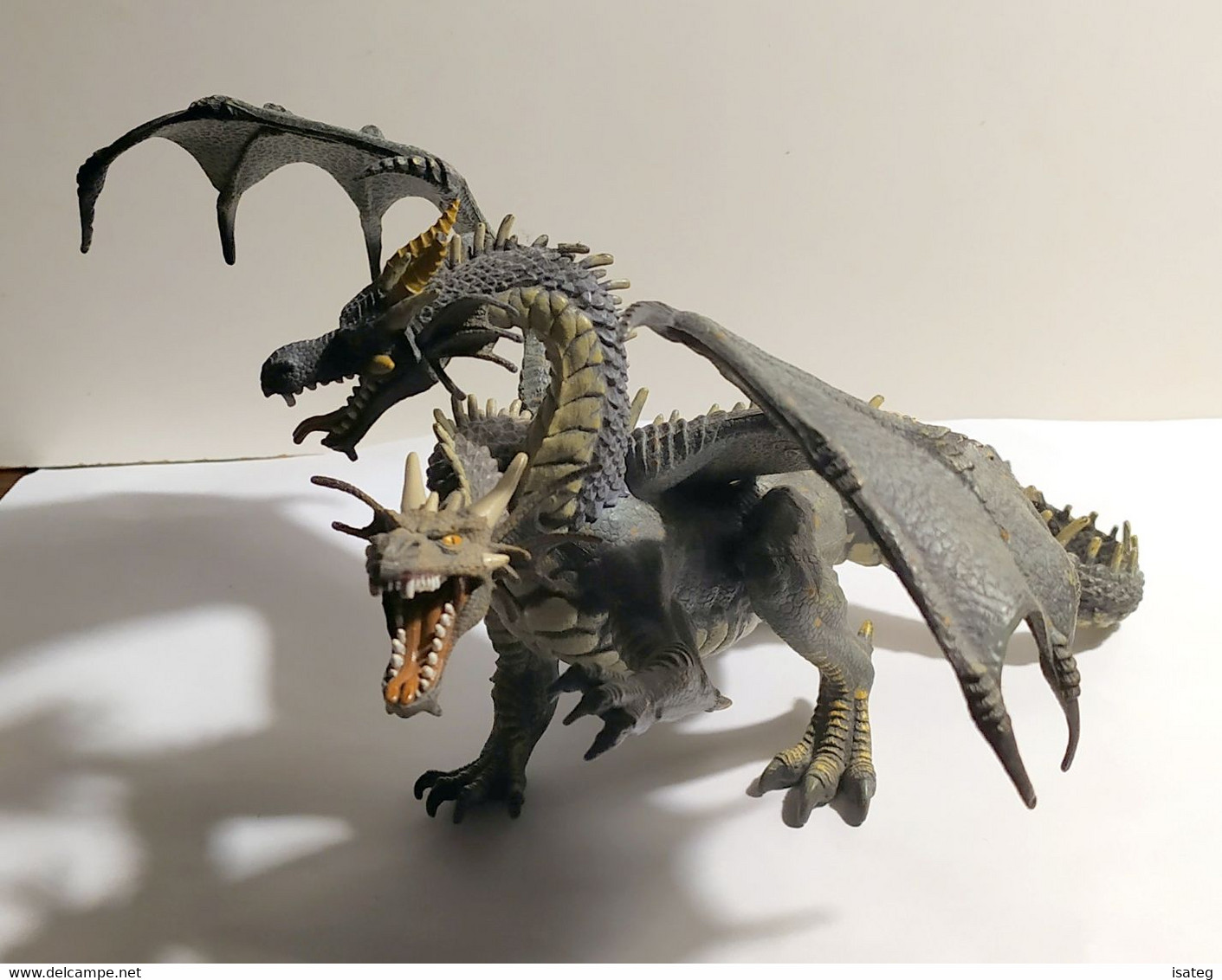 Figurine Dragon À Deux Têtes - Papo 2005 - Other & Unclassified