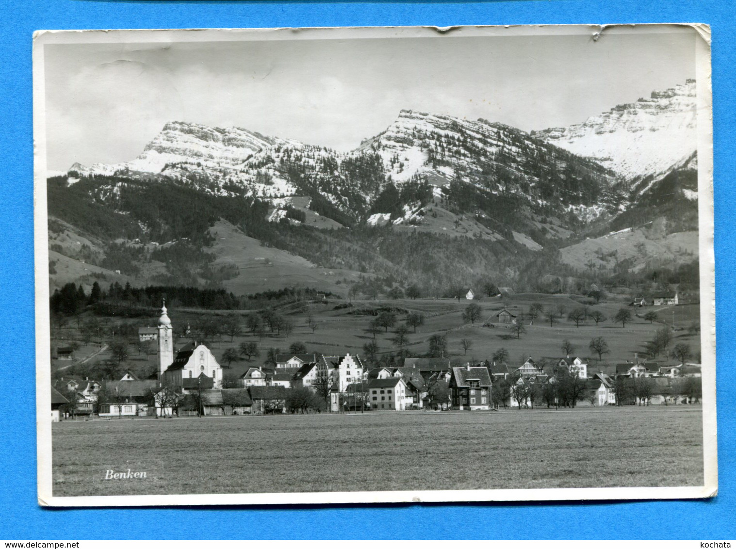 J402, Benken, G. Ensslin, GF, Circulée 1938 - Benken