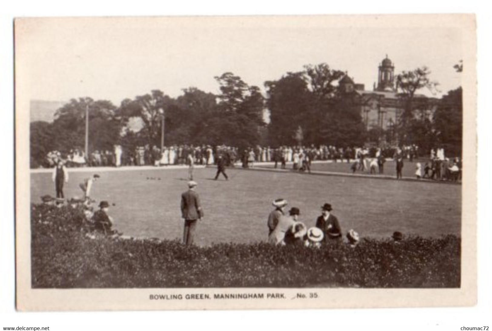 (Royaume-Uni) Angleterre Yorkshire 010, Bradford, Bowling Green,  Manningham Park - Bradford