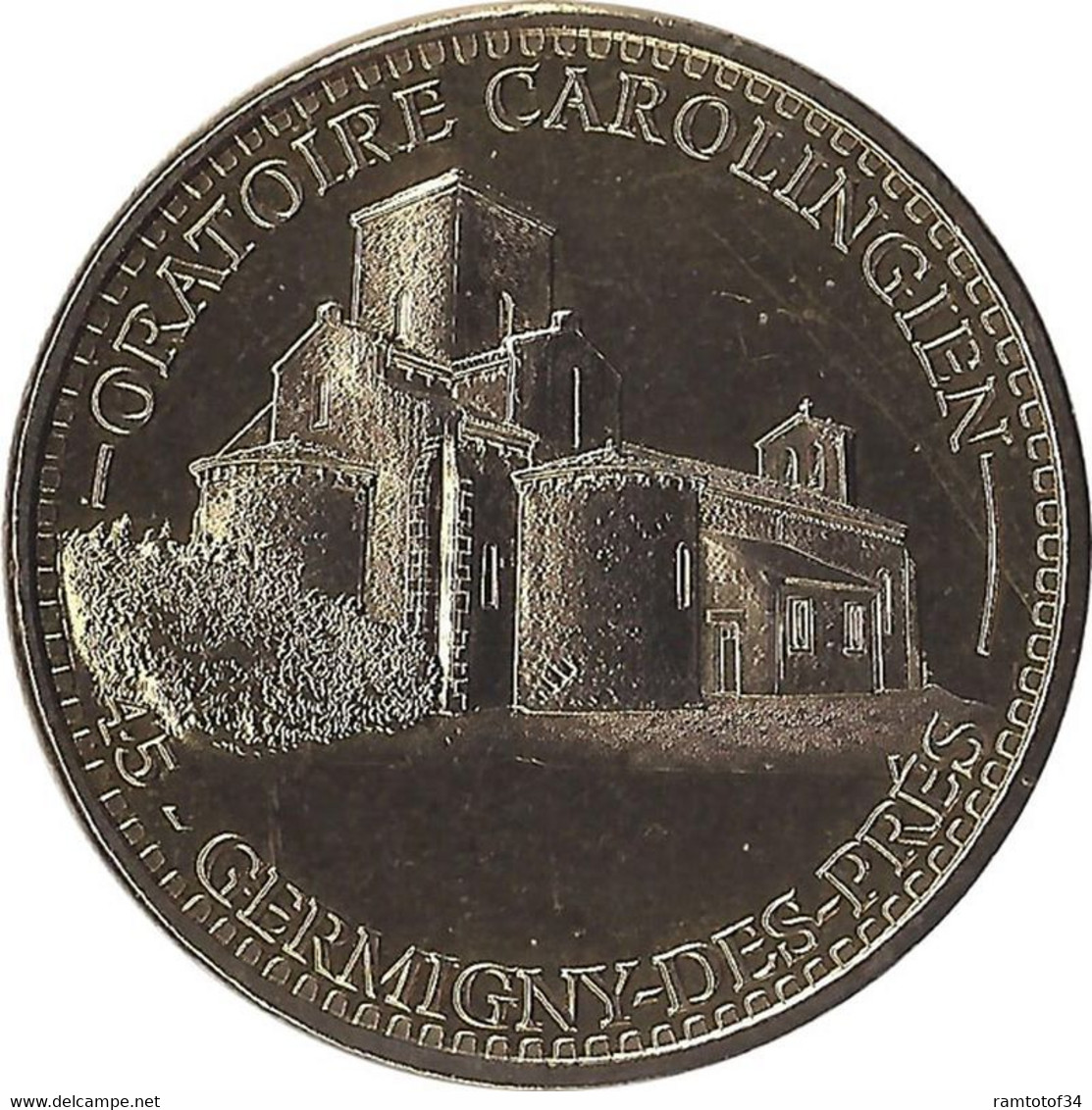 2013 MDP313 - GERMIGNY-DES-PRÈS - Oratoire Carolingien / MONNAIE DE PARIS - 2013