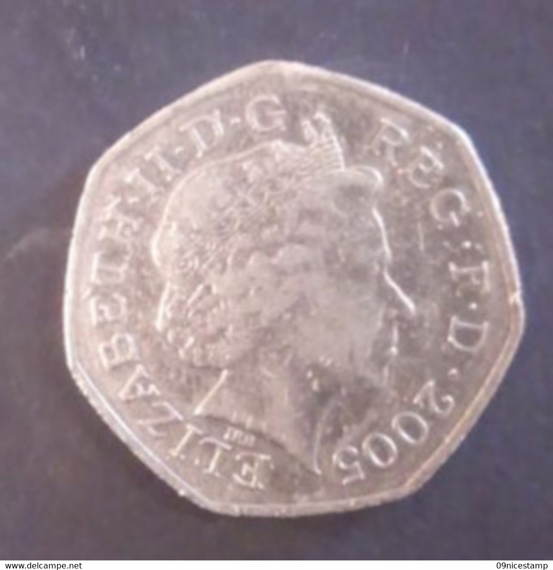 Great Britain, Year2005, Used, Theme: Johnsons Dictionary 1755 - 50 Pence