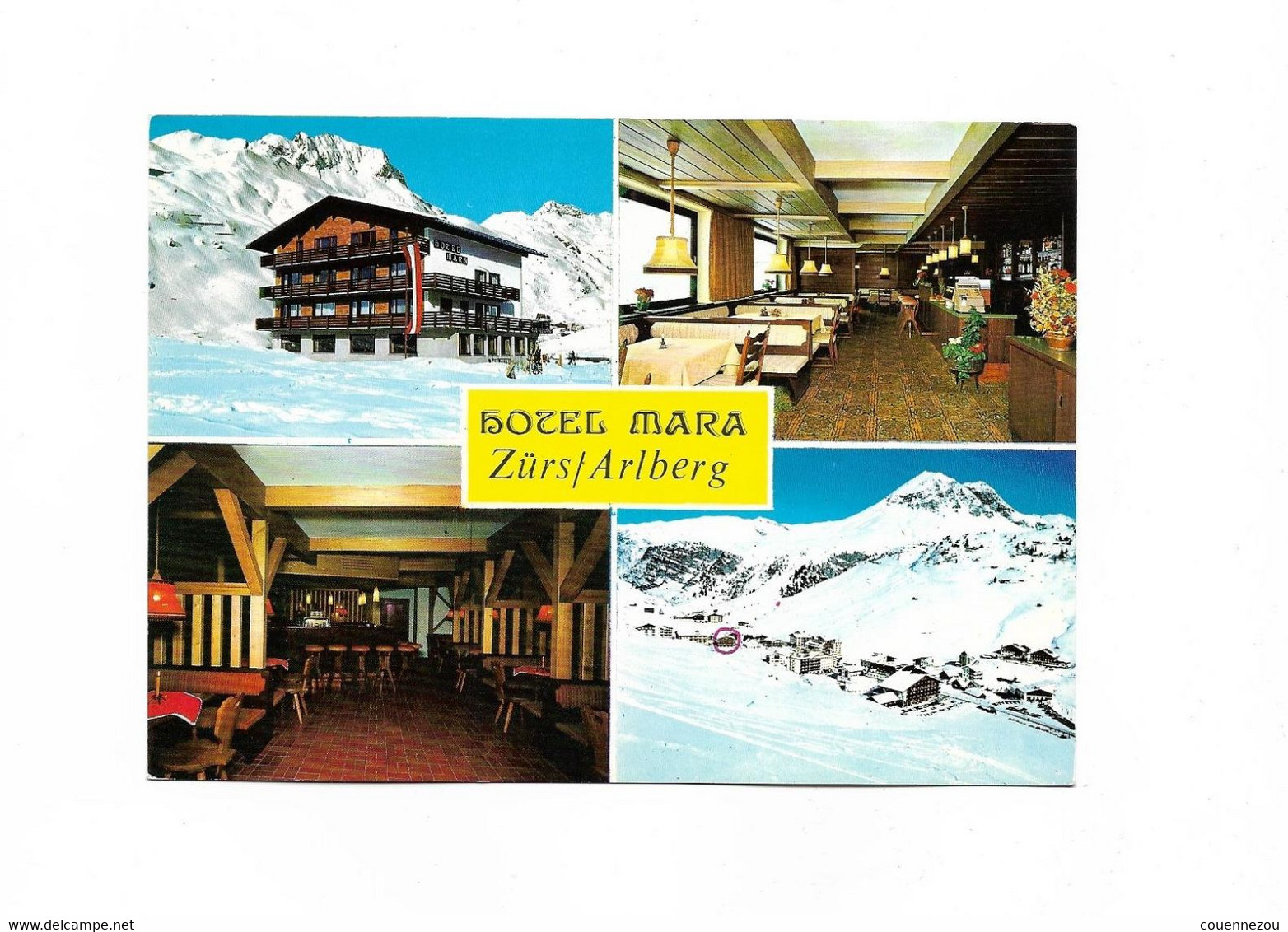 R 969 ZURS  HOTEL MARA - Zürs