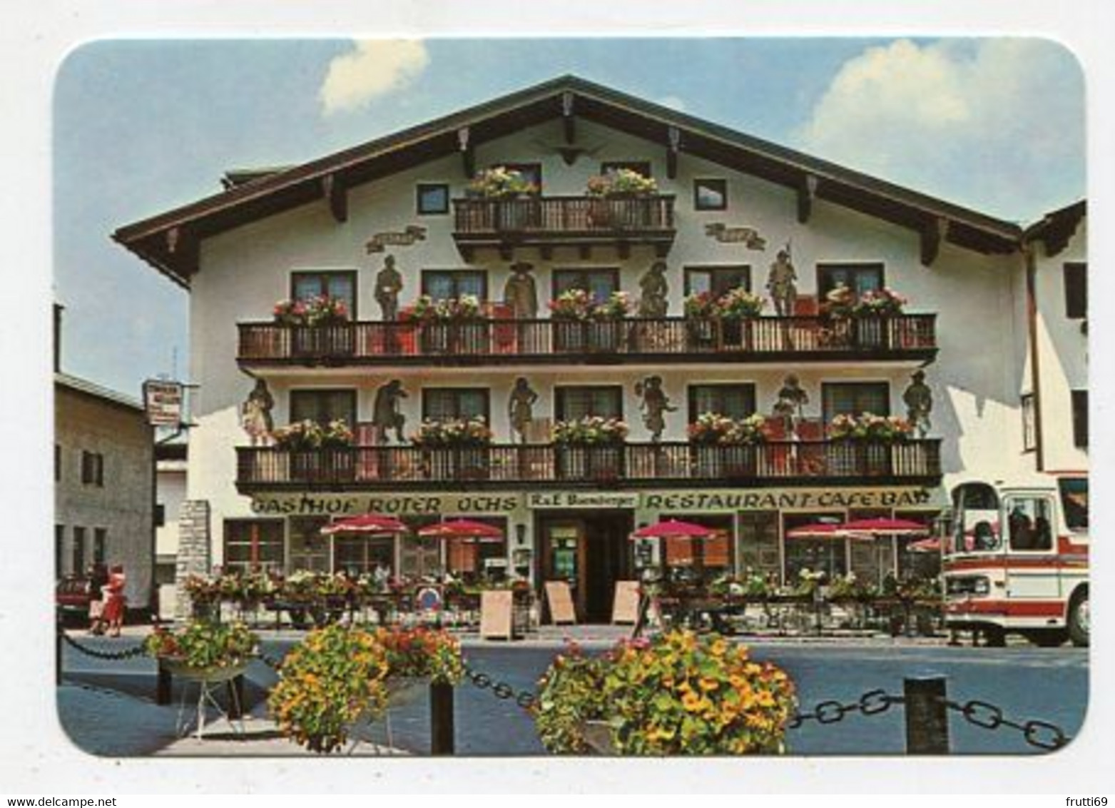 AK 032295 AUSTRIA - Abtenau - Gaststätte Roter Ochs - Abtenau