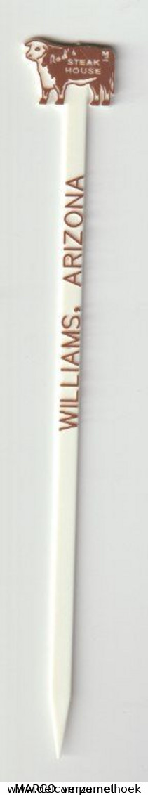 Cocktail Roerstaafje-roerstokje Red's Steakhouse  Williams Arizona (USA) - Swizzle Sticks