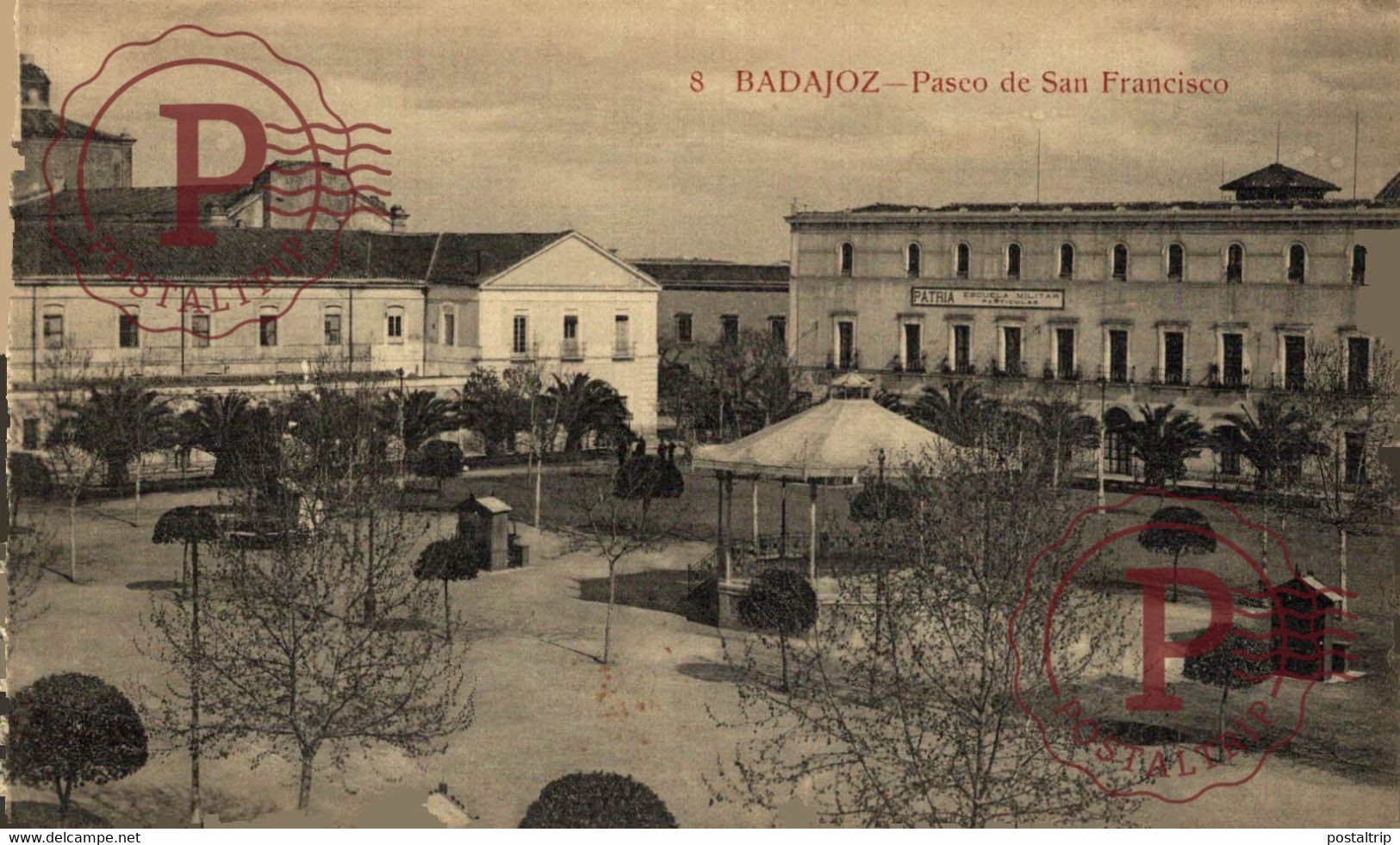 BADAJOZ. PASEO DE SAN FRANCISCO. - Badajoz