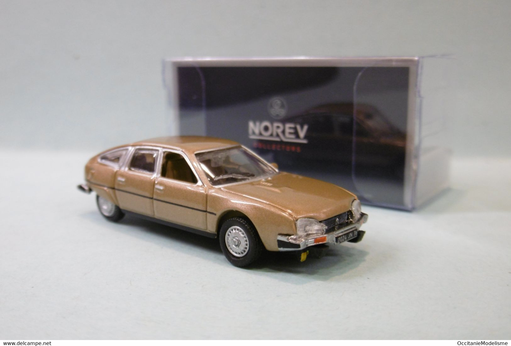 Norev - CITROEN CX 2400 GTi 1977 Sable Métallisé Réf. 159019 Neuf NBO HO 1/87 - Véhicules Routiers