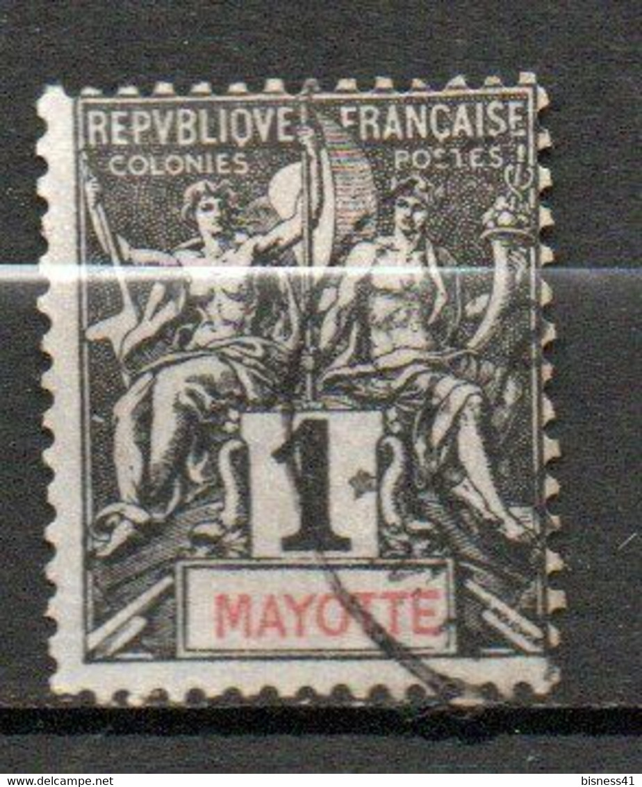 Col24 Colonies Mayotte N° 1 Oblitéré  Cote 1,50 € - Used Stamps