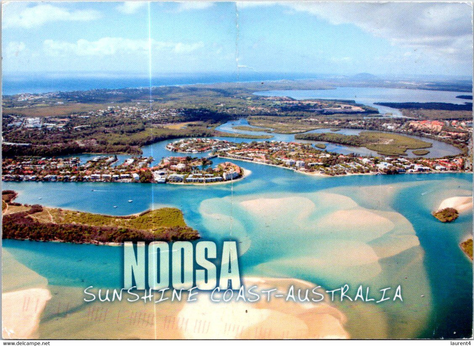 (3 F 20) Australia - Map Pensioner Stamp - QLD - Noosa - Sunshine Coast