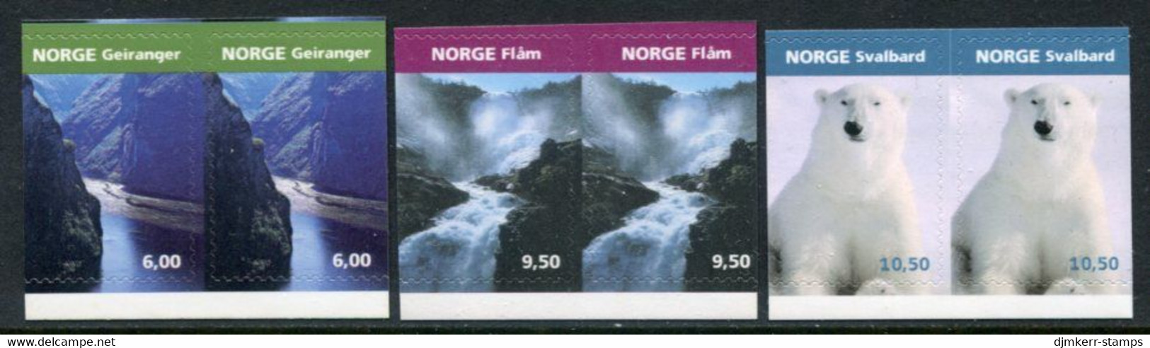 NORWAY 2005 Holidays And Recreation In Pairs MNH / **.  Michel  1531-33 Dl-Dr - Unused Stamps