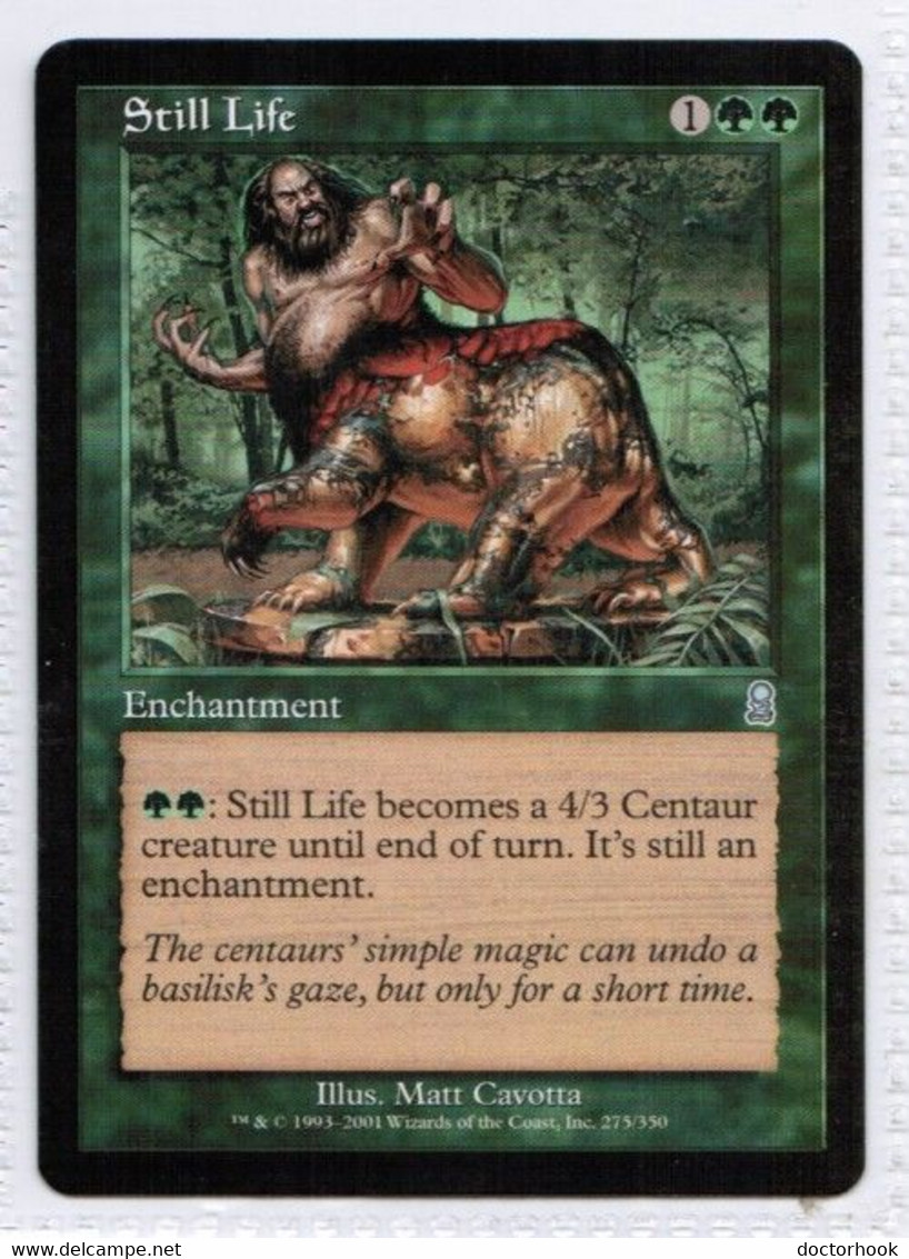 MAGIC The GATHERING  "Still Life"---ODYSSEY (MTG--145-6) - Sonstige & Ohne Zuordnung