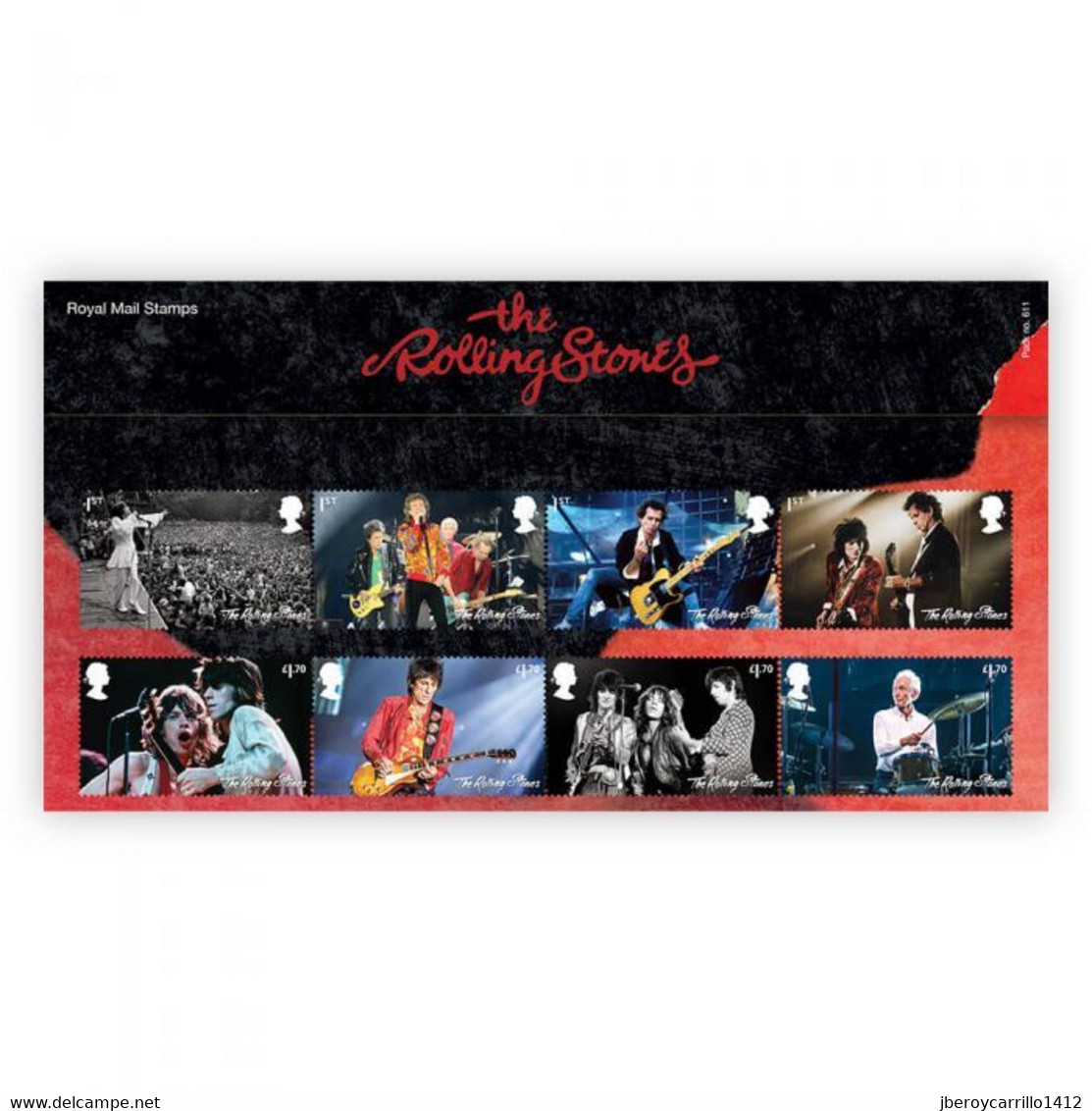 GROβBRITANNIEN  /GRANDE BRETAGNE - 2022.- MUSIC GIANTS VI.- THE ROLLING STONES.-  PRESENTATION PACK - Non Classés