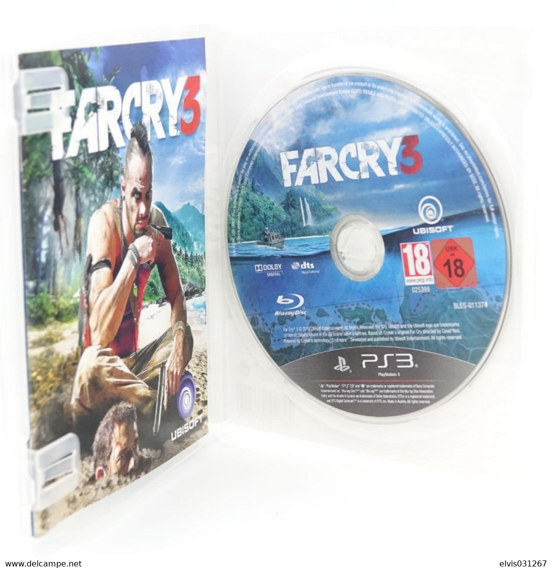 SONY PLAYSTATION THREE PS3 : FAR CRY 3 - UBISOFT - PS3