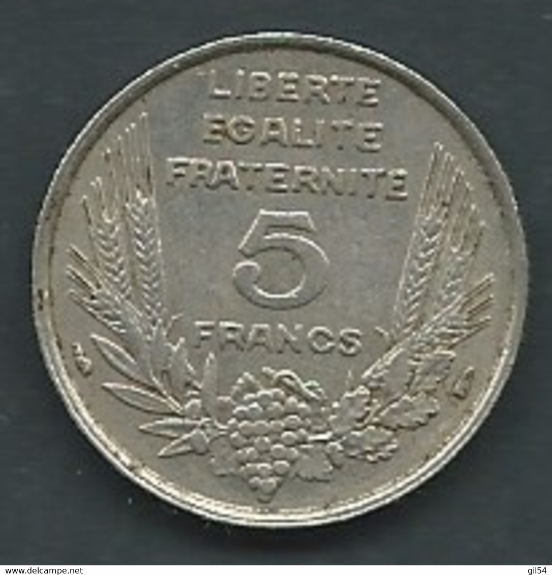 FRANCE - 5 Francs LAVRILLIER 1933  -   Pic 6708 - 10 Francs