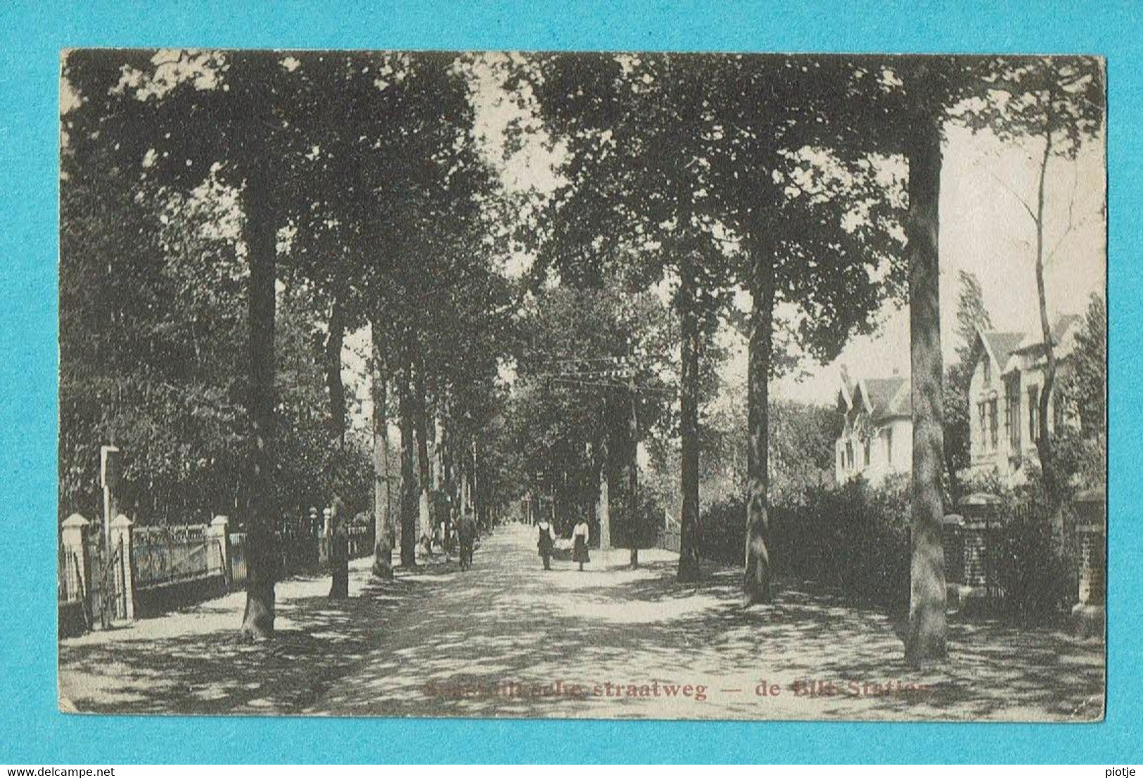 * Soestdijk (Utrecht - Nederland) * (Uitgave H. V. Reenen - De Bilt Station) Soestdijkse Straatweg, Animée, Old, Rare - Soestdijk