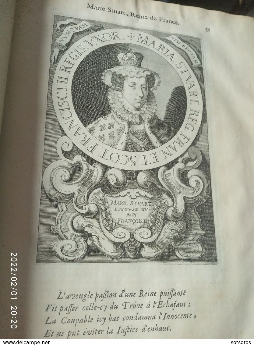 Histoire de France depuis Faramond jusqu'au règne de Louis le Juste par le sieur F. de Mézeray – Enrichie  de plusieurs