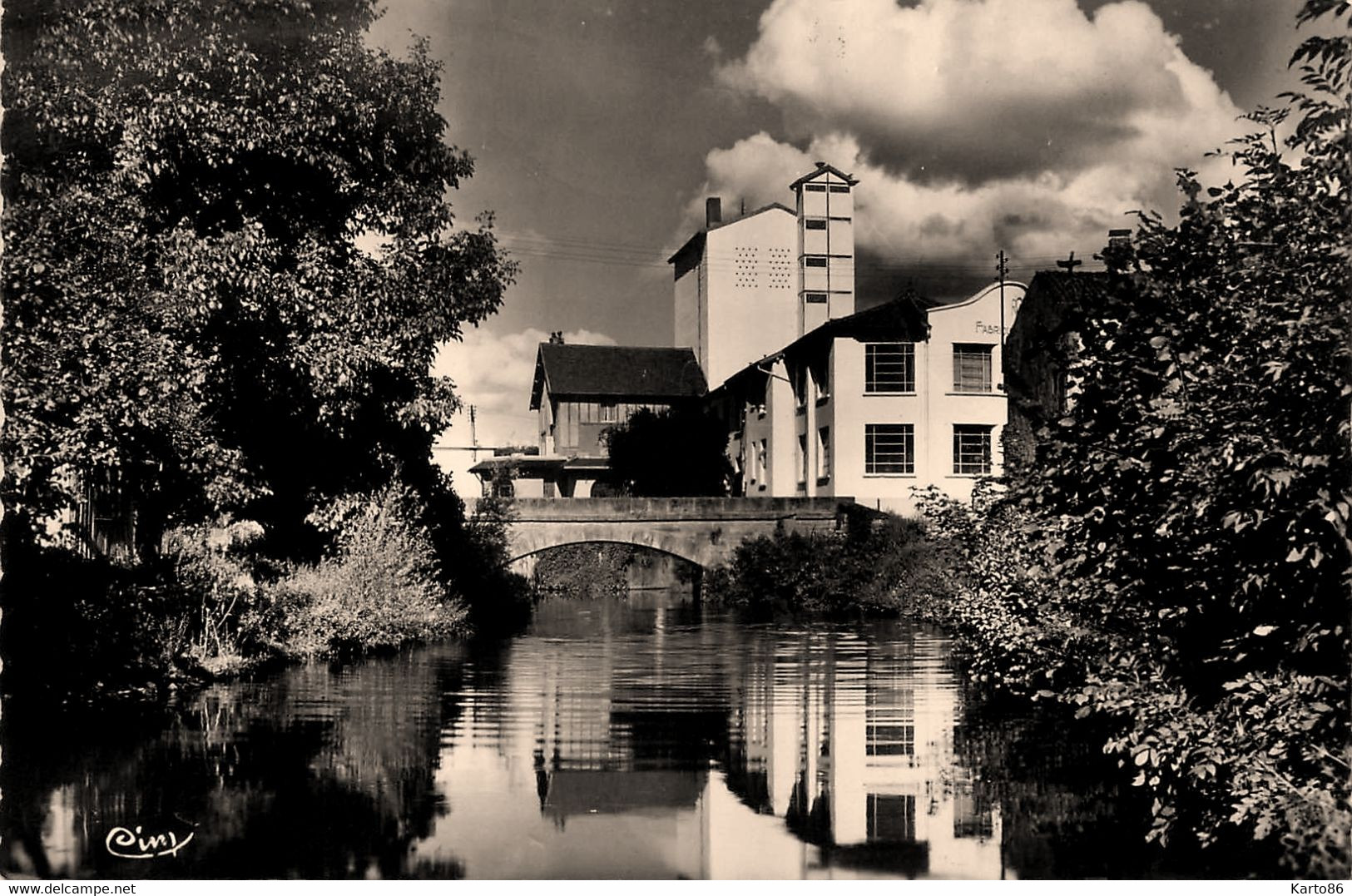 Dompaire * Le Pont Sur La Gite * Usine Fabrique - Dompaire