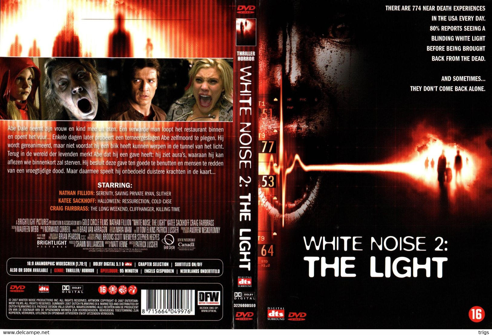 DVD - White Noise 2: The Light - Horror