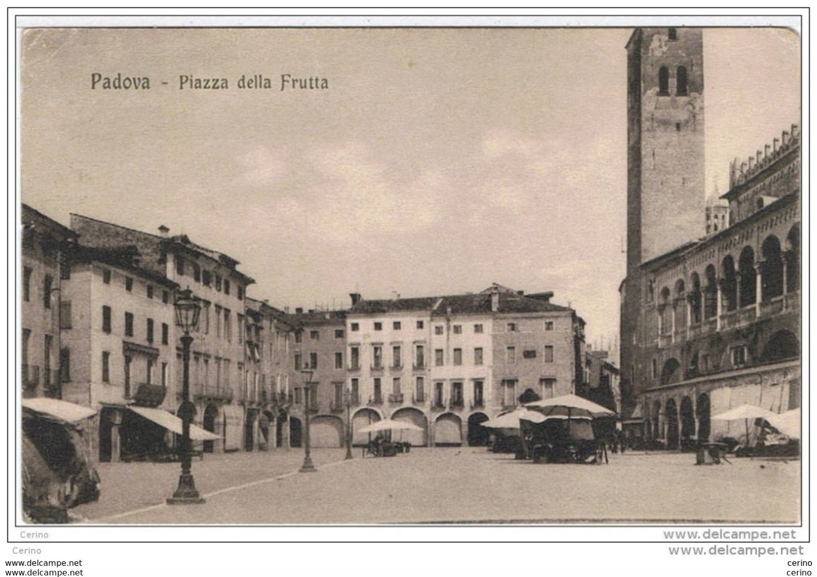 PADOVA:  PIAZZA  DELLA  FRUTTA  -  FP - Halles