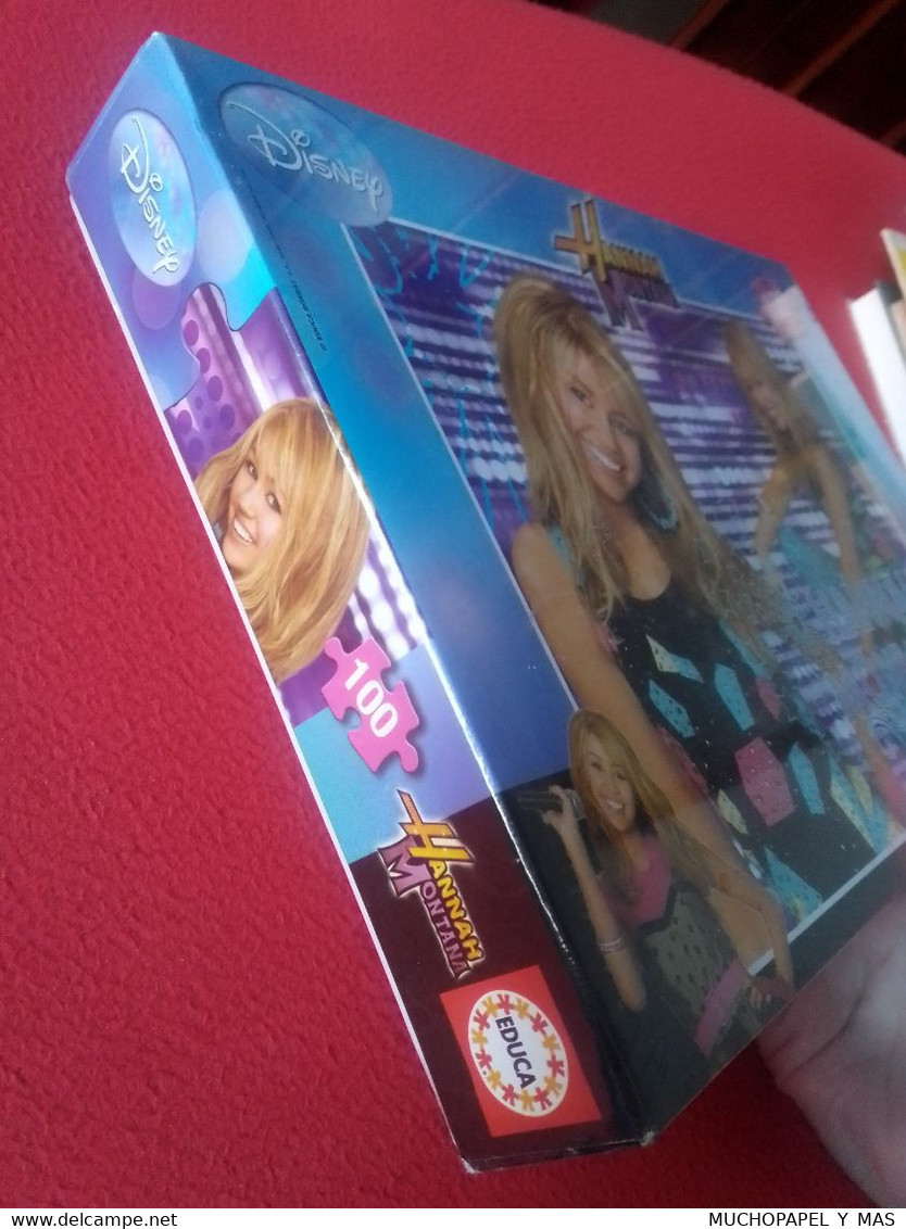 ANTIGUO PUZZLE PUZLE AÑO 2009 A ESTRENAR, PRECINTADO SIN USO HANNAH MONTANA EDUCA DISNEY SERIE DE TV SPAIN EDUCA BORRÁS. - Sonstige & Ohne Zuordnung