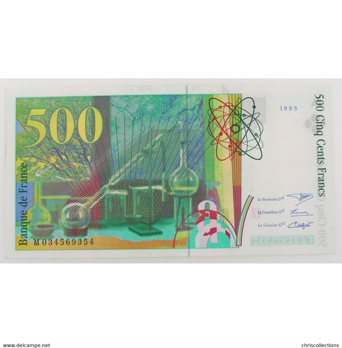 500 Francs Pierre Et Marie Curie 1995, M034569354, SUP - 500 F 1994-2000 ''Pierre Et Marie Curie''