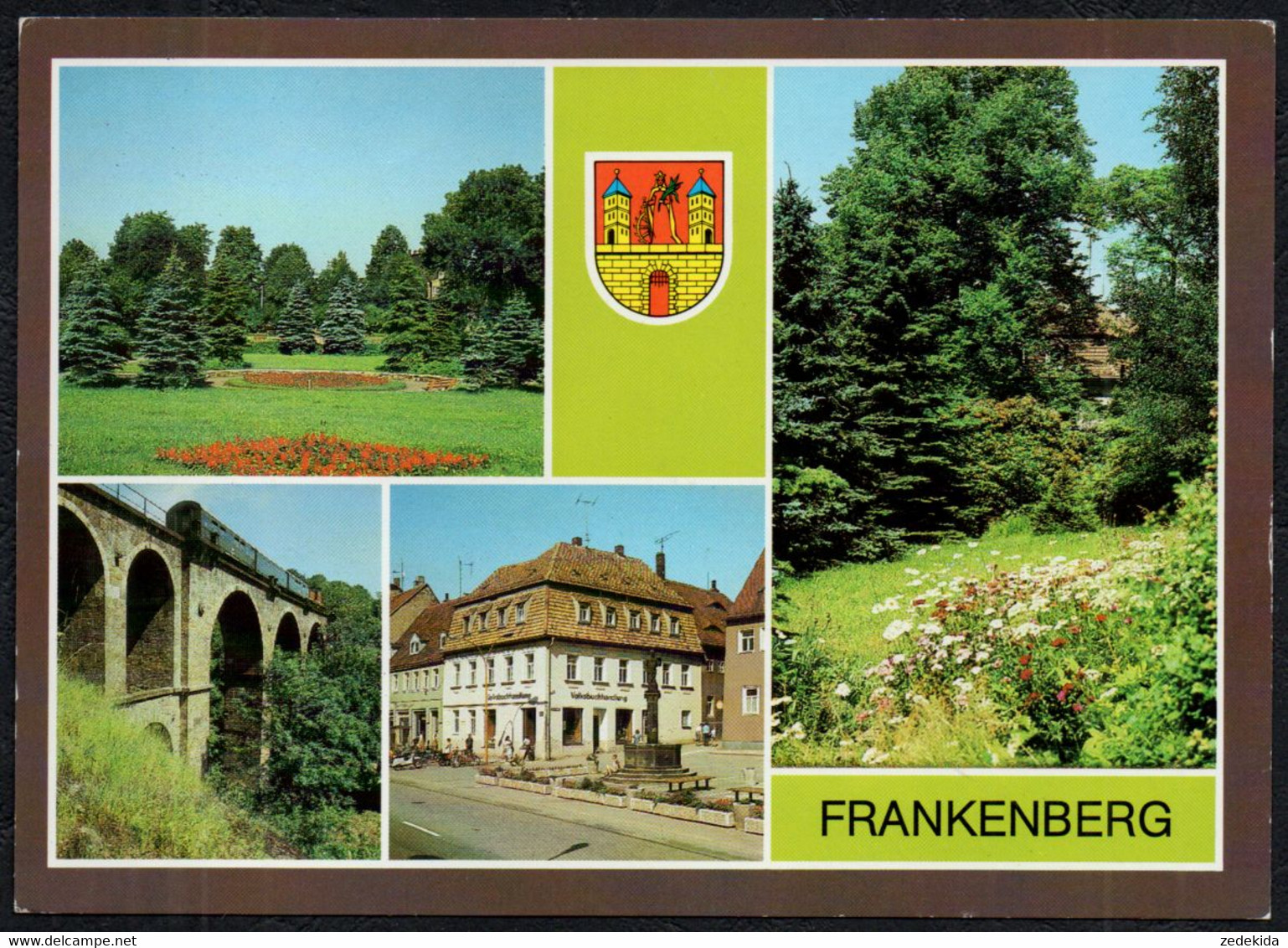 F5825 - Frankenberg - Bild Und Heimat Reichenbach Qualitätskarte - Frankenberg