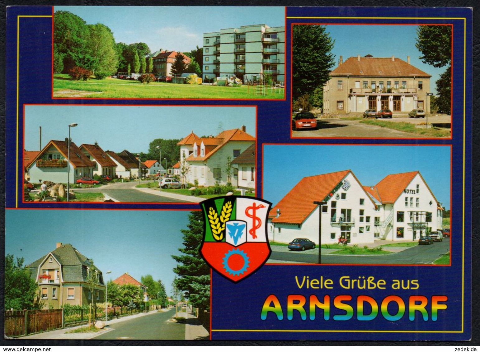 F5836 - Arnsdorf - Bild Und Heimat Reichenbach Qualitätskarte - Radeberg