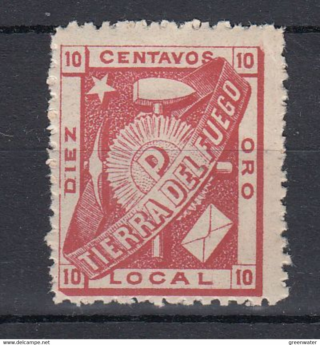 Argentina 1891 Tierra Del Fuego / Local Post 1v ** Mnh (57495E) - Nuovi