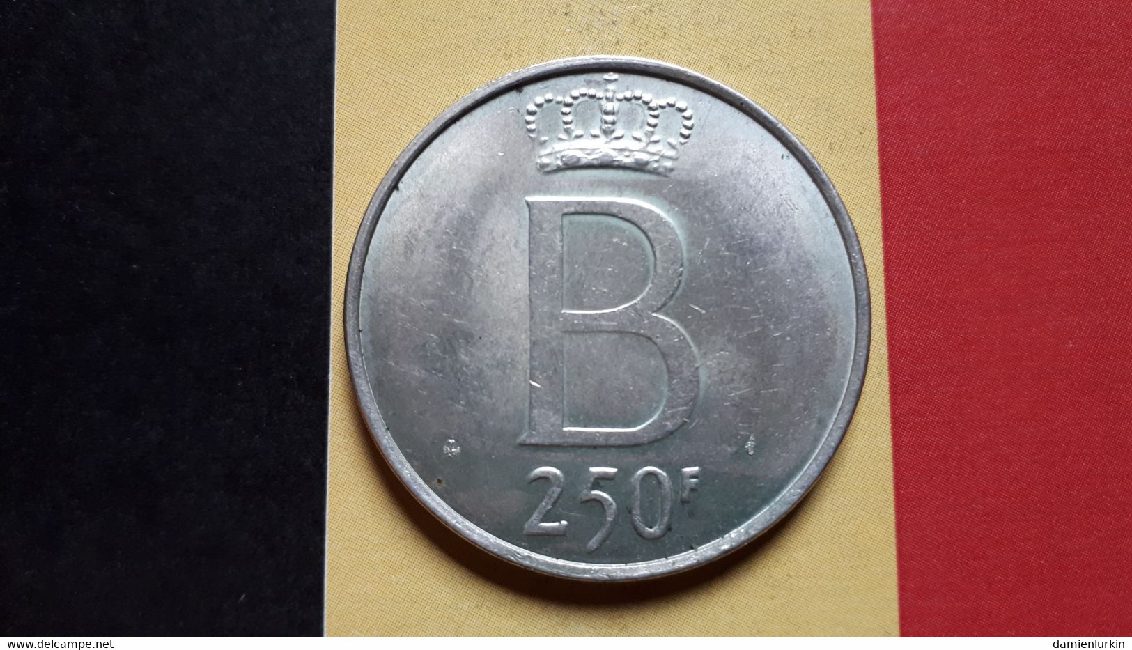 BELGIQUE BAUDOUIN SUPERBE 250 FRANCS 1976 ARGENT/ZILVER/SILBER/SILVER - 250 Francs