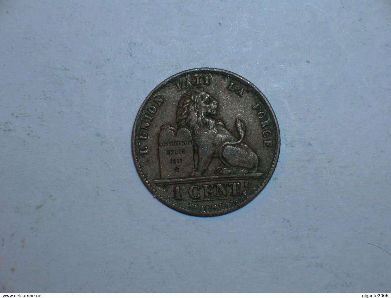 BELGICA 1 CENTIMO  1901 FR (9252) - 1 Cent