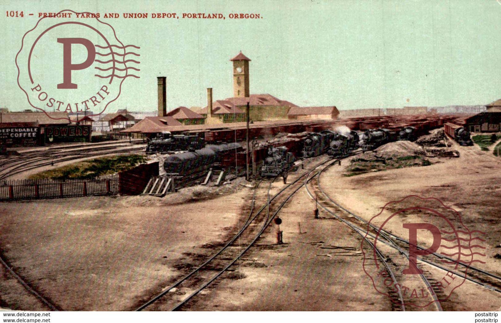 FREIGHT YARDS AND UNION DEPOT. PORTLAND. OREGON - Portland