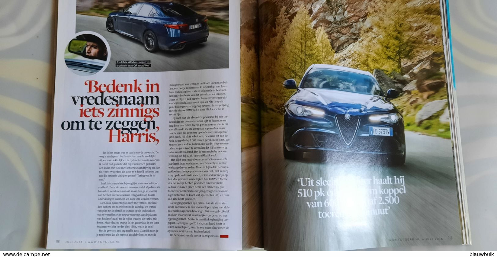 Top Gear Magazine N°133 - 2016 Alfa's comeback