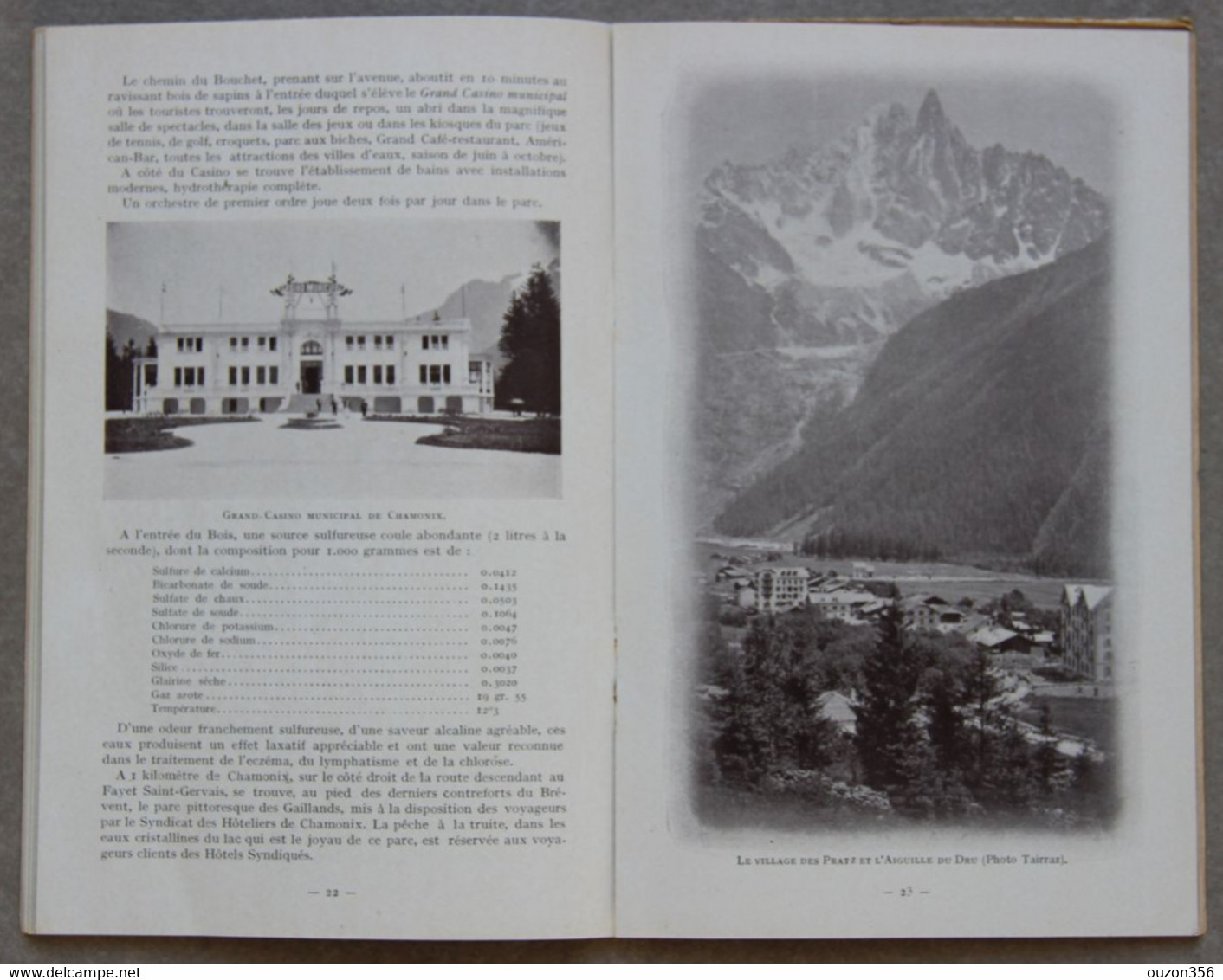 Chamonix Mont-Blanc (Haute-Savoie), Guide, 1907 - Alpes - Pays-de-Savoie