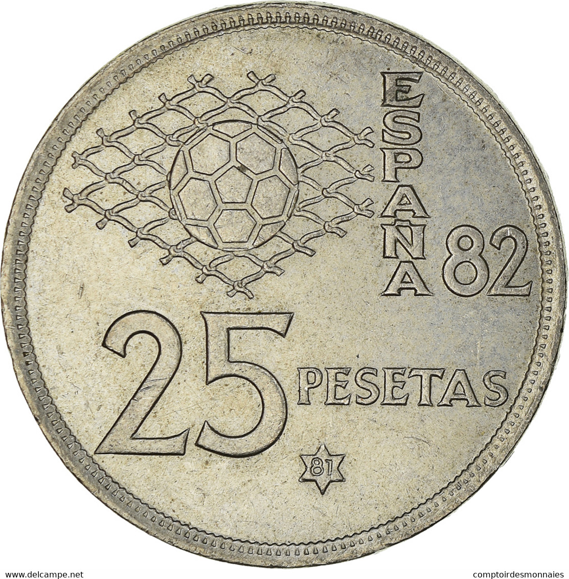 Monnaie, Espagne, 25 Pesetas, 1980 (82) - 25 Pesetas