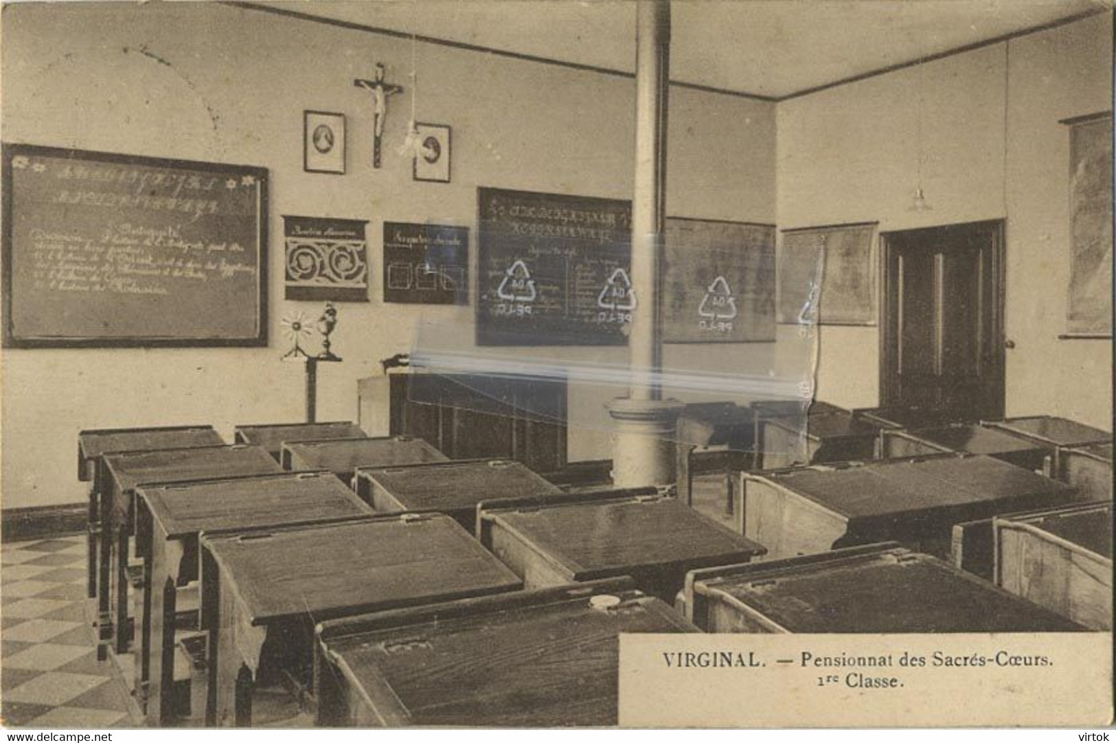 VIRGINAL : Pensionnat Des Sacrés Coeurs - Ittre