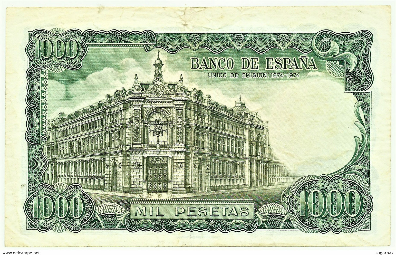 ESPAÑA - 1000 Pesetas - 17.09.1971 ( 1974 ) - Pick 154 - Serie 4Q - José Echegaray - 1.000 - 1000 Peseten