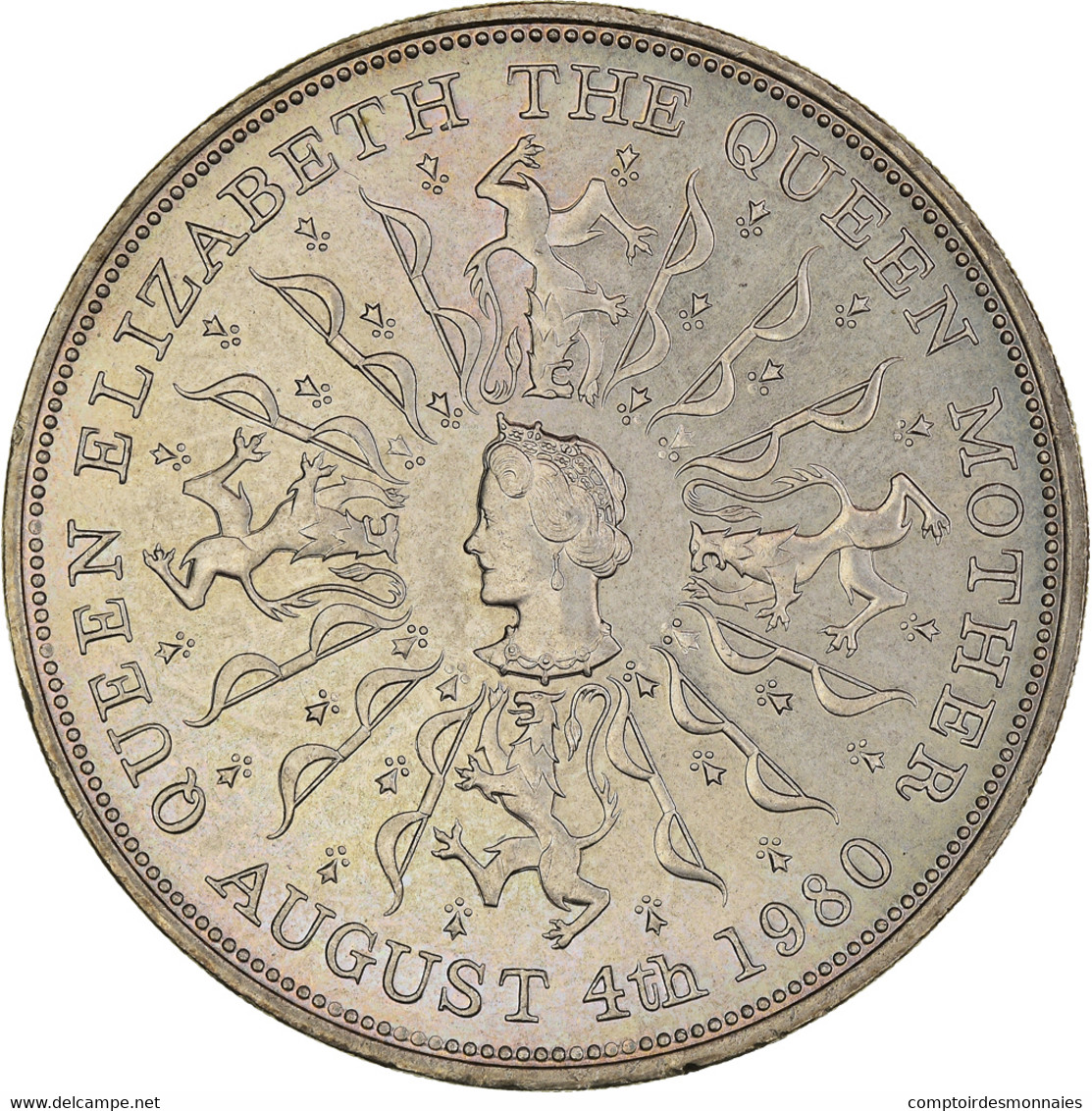 Monnaie, Grande-Bretagne, Elizabeth II, 25 New Pence, 1980, SPL, Cupro-nickel - 25 New Pence
