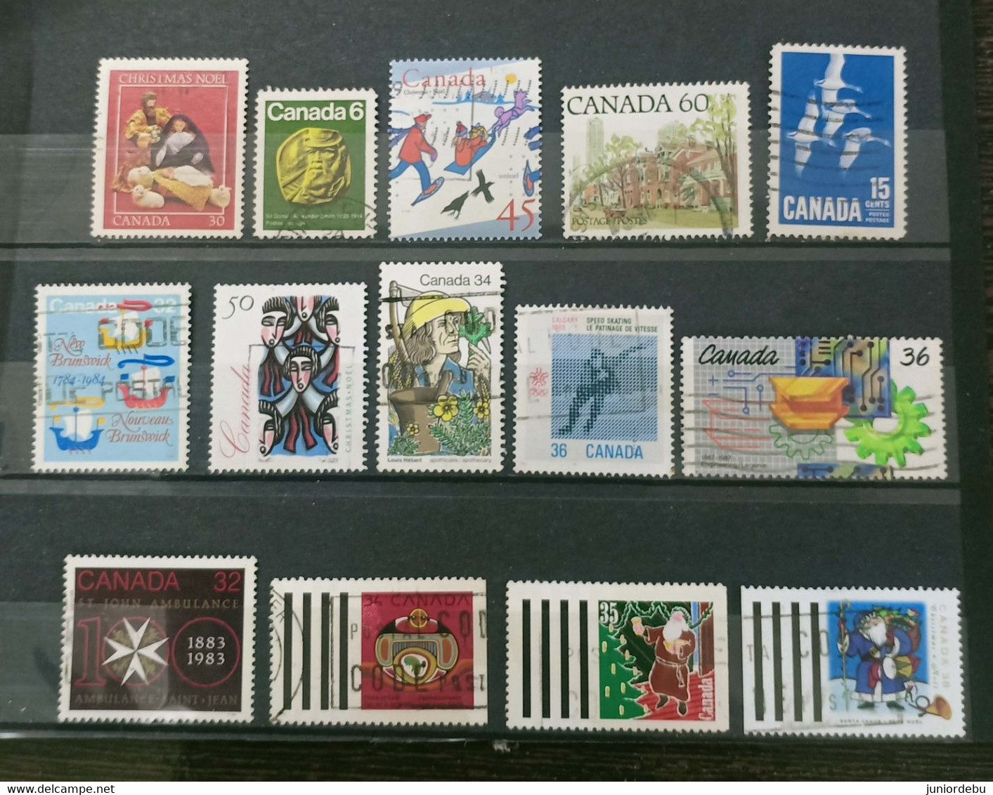 Canada - Selection Of 20 Stamps - USED. (D) - Otros & Sin Clasificación