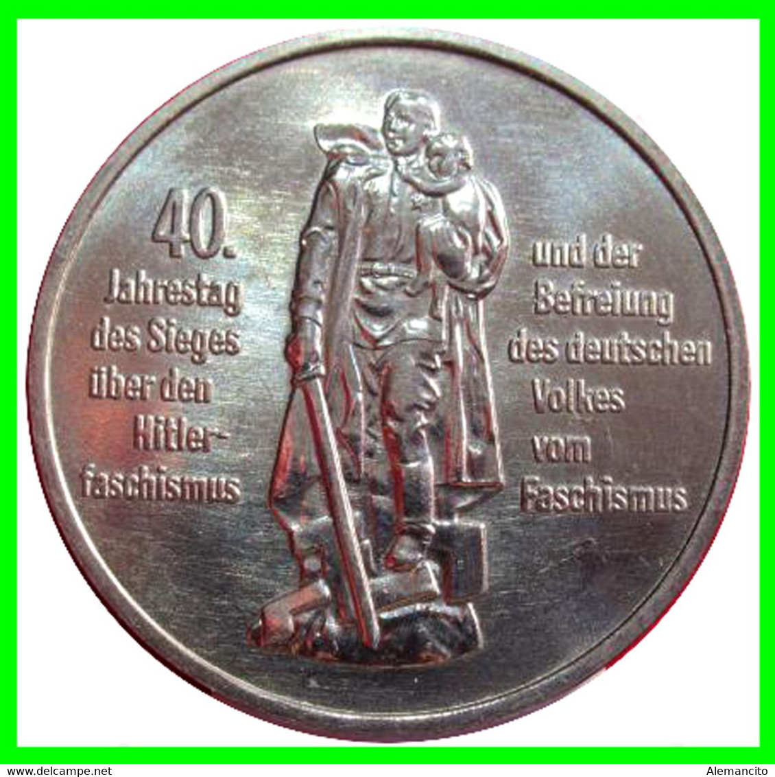 ( GERMANY ) REPUBLICA DEMOCRATICA DE ALEMANIA AÑO 1985 ( RDA ) 40TH ANNIVERSARY -LIBERATION FROM FASCISM - Collections