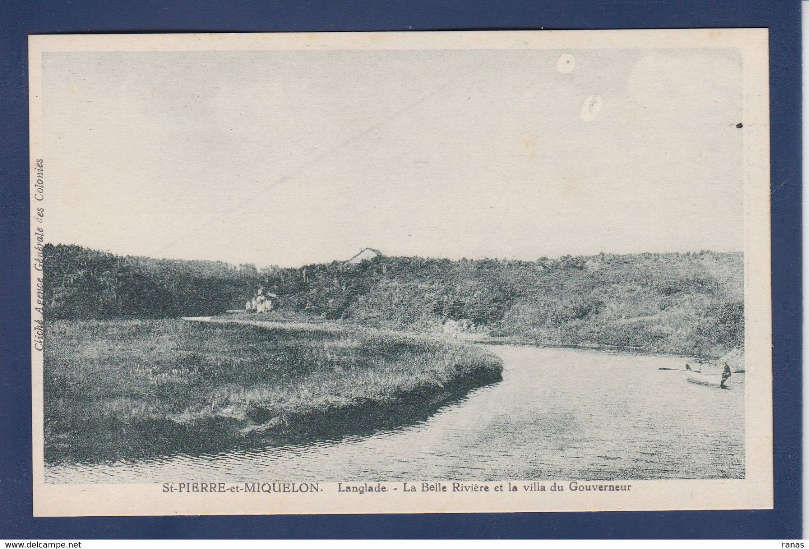 CPA Saint-Pierre-et-Miquelon Non Circulé édition Agence Générale Des Colonies Langlade - Saint-Pierre-et-Miquelon