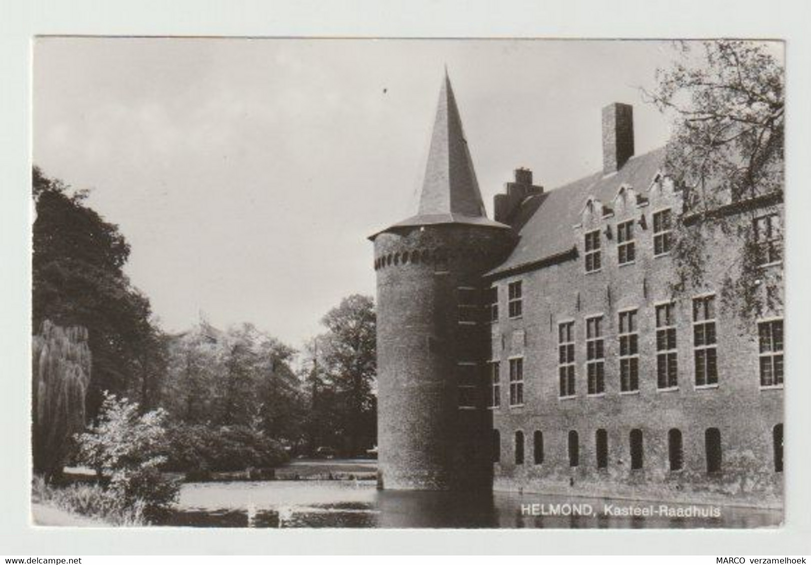 Postcard-ansichtkaart: Kasteel Raadhuis Stadhuis Helmond (NL) 1973 - Helmond