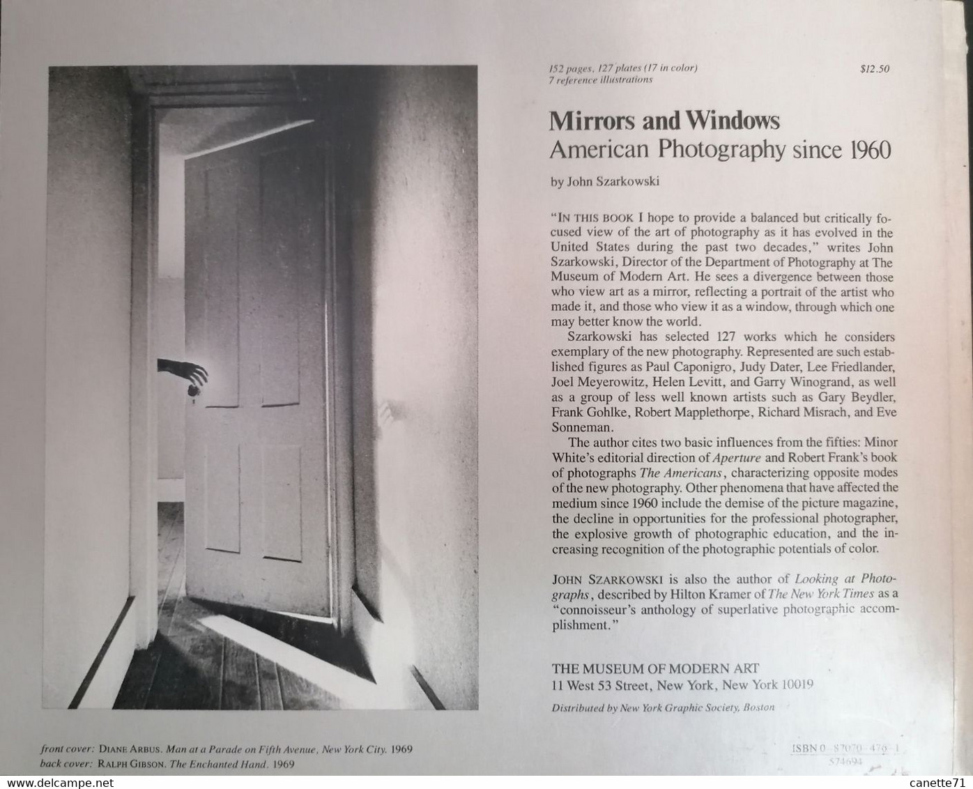 John Szarkowski Mirrors And Windows American Photography Since 1960 - Photographie