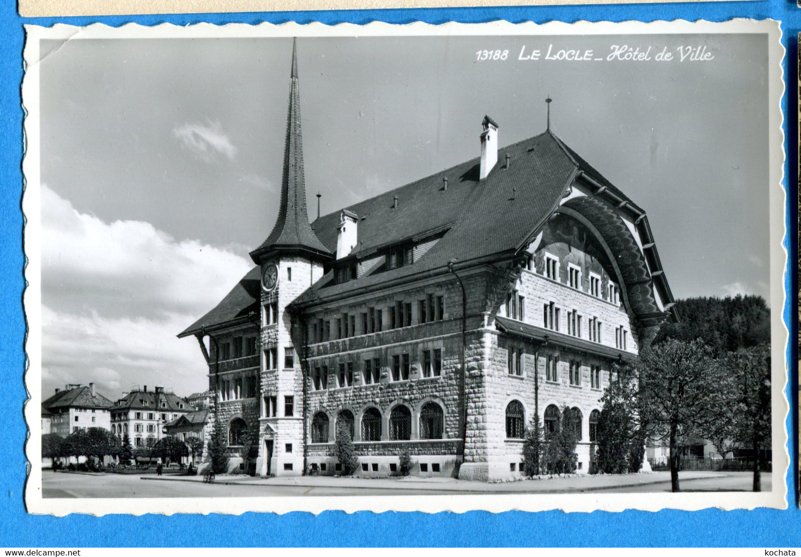 OV1033, Le Locle, Hotel De Ville, 13188, Perrochet, Non Circulée - Le Locle