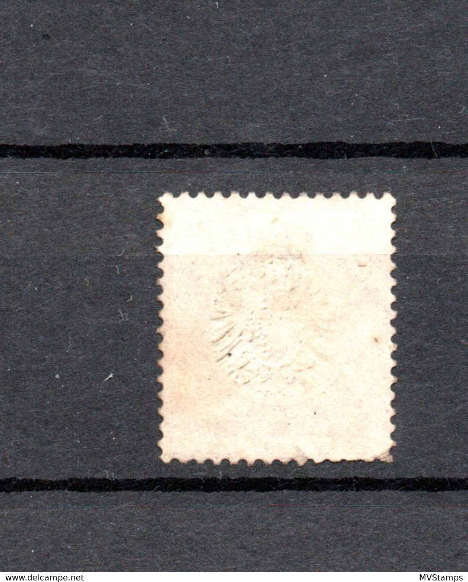 Germany 1872 Old Eagle Stamp (Michel 16) Unused(no Gum) - Nuovi