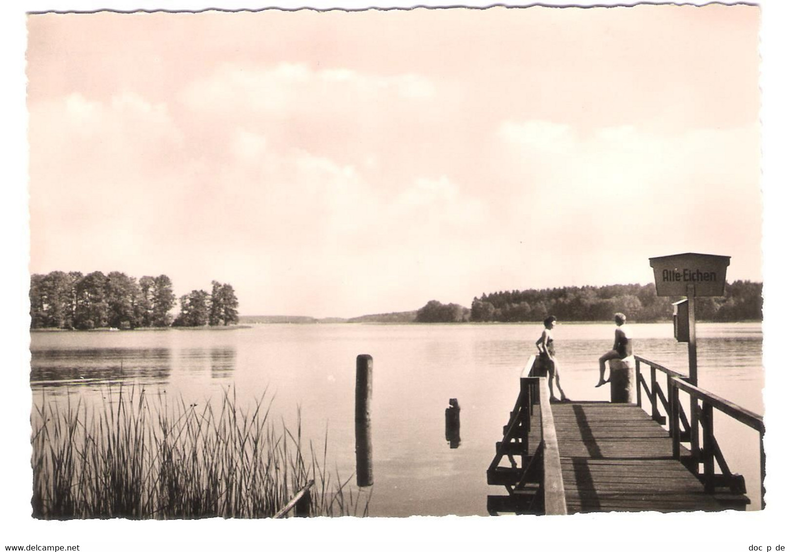 Deutschland - Bad Saarow Pieskow Am Scharmützelsee - Dampfer Anlegestelle " Alte Eichen " - Bad Saarow