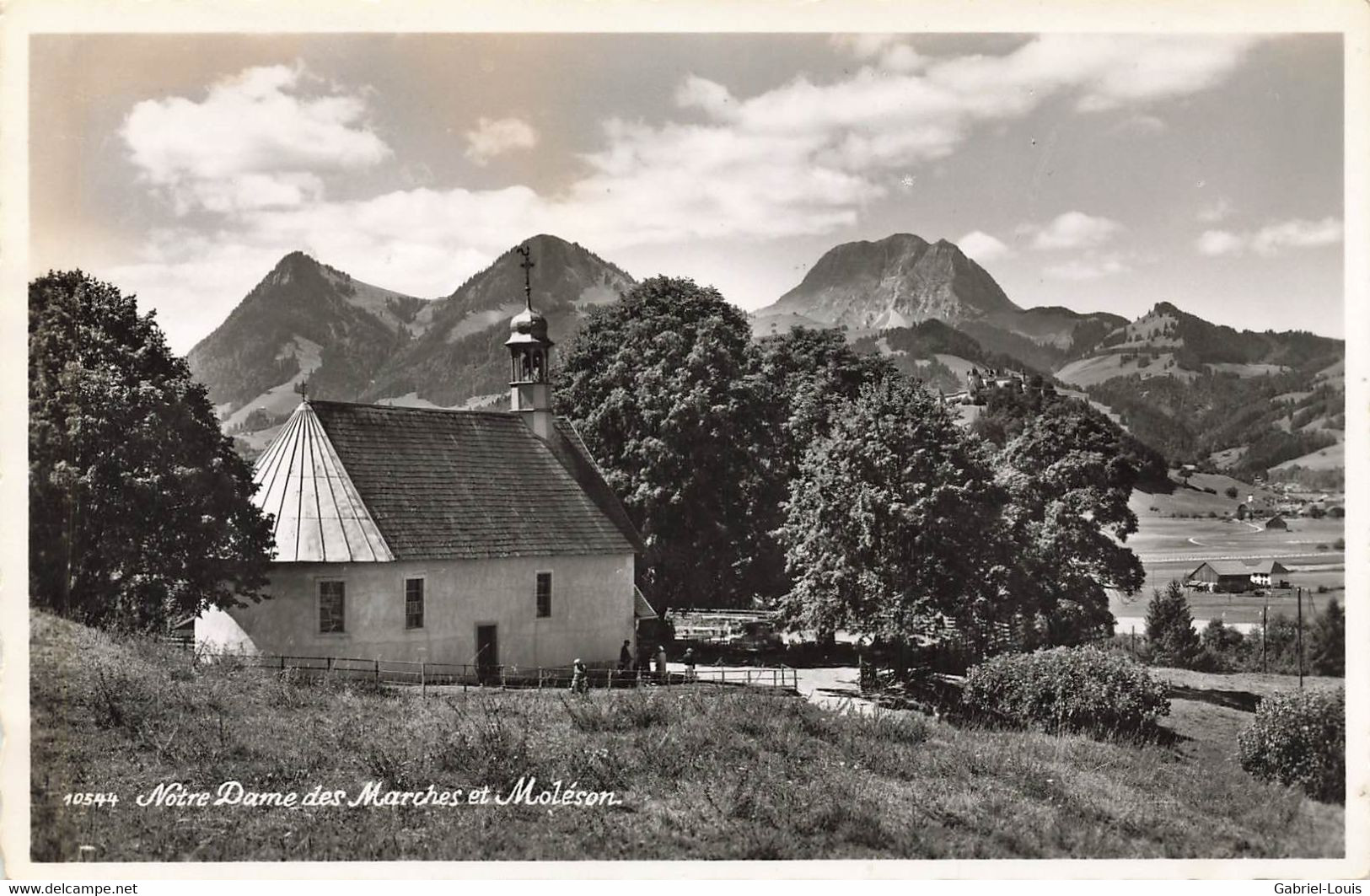 Broc Notre Dame Des Marches Et Le Moléson - Broc