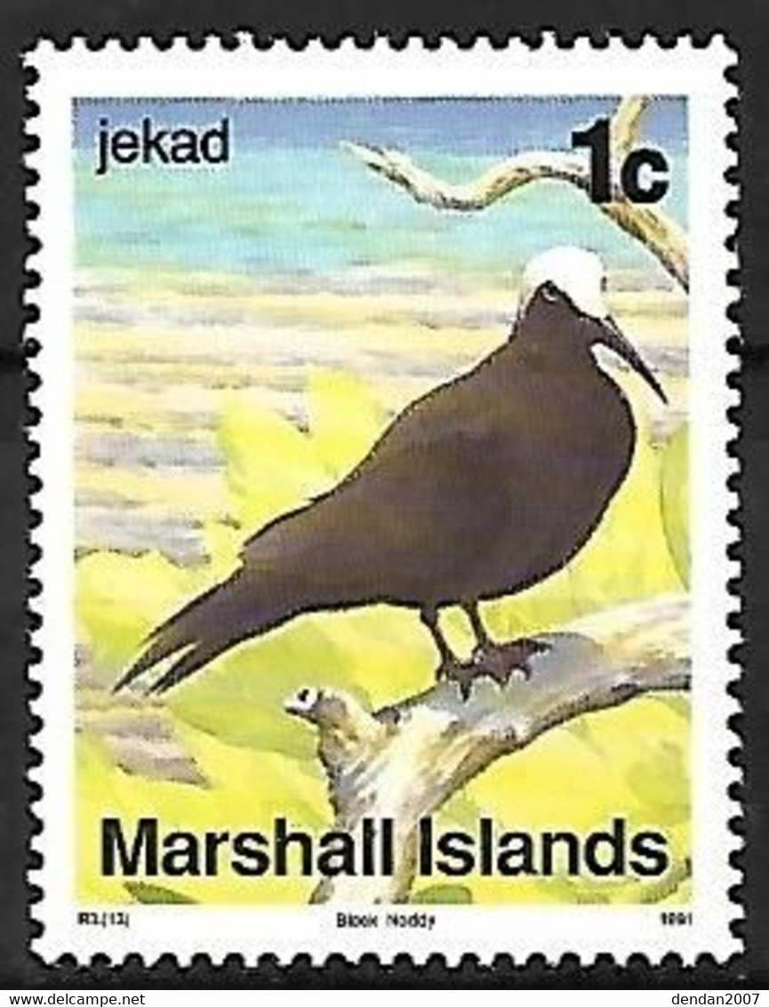 Marshall Islands - MNH ** 1991 :  Black Noddy  -  Anous Minutus - Mouettes