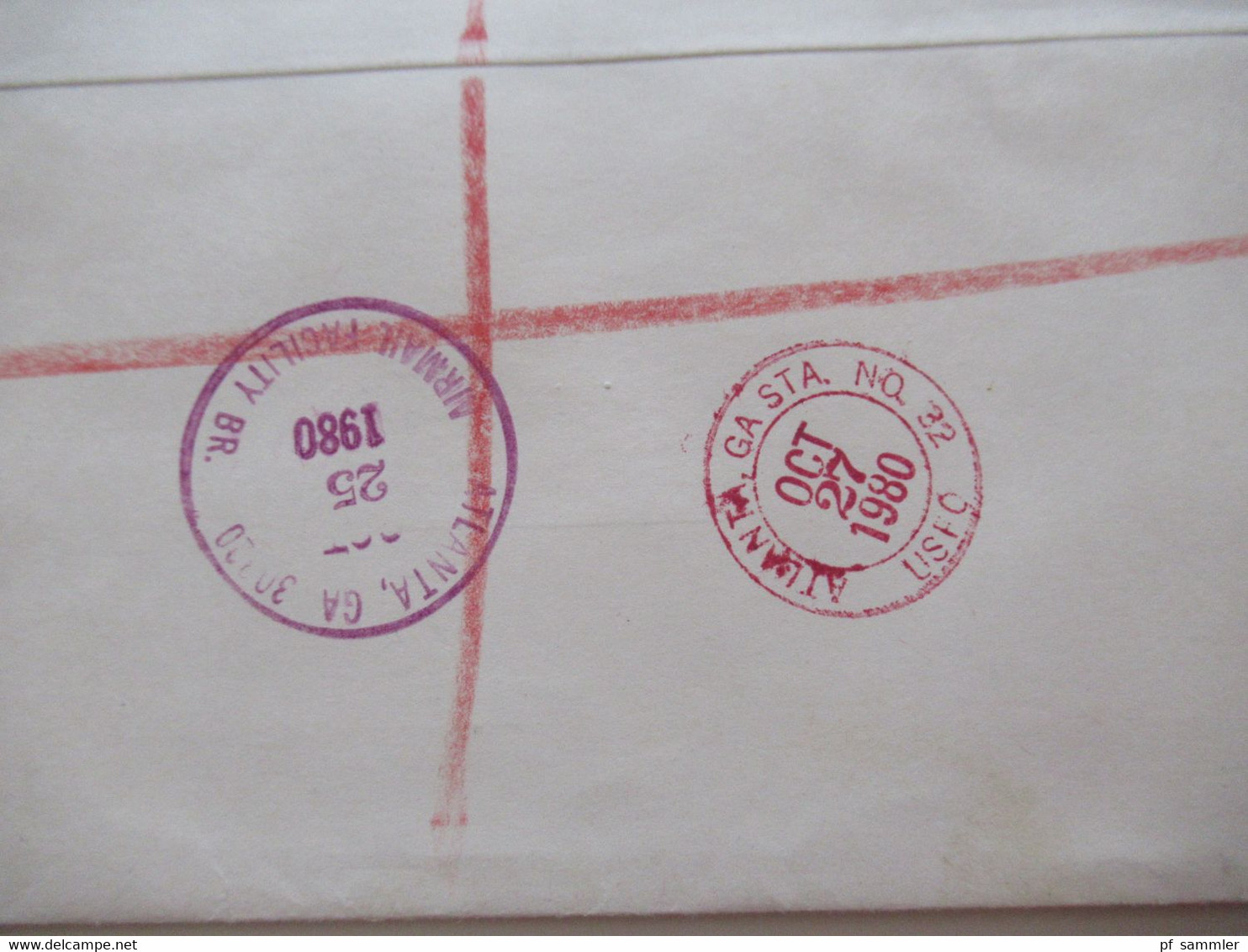 Australien 1980 Air Mail In Die USA Einschreiben Parliament House New South Wales Umschlag Legislative Assembly - Lettres & Documents