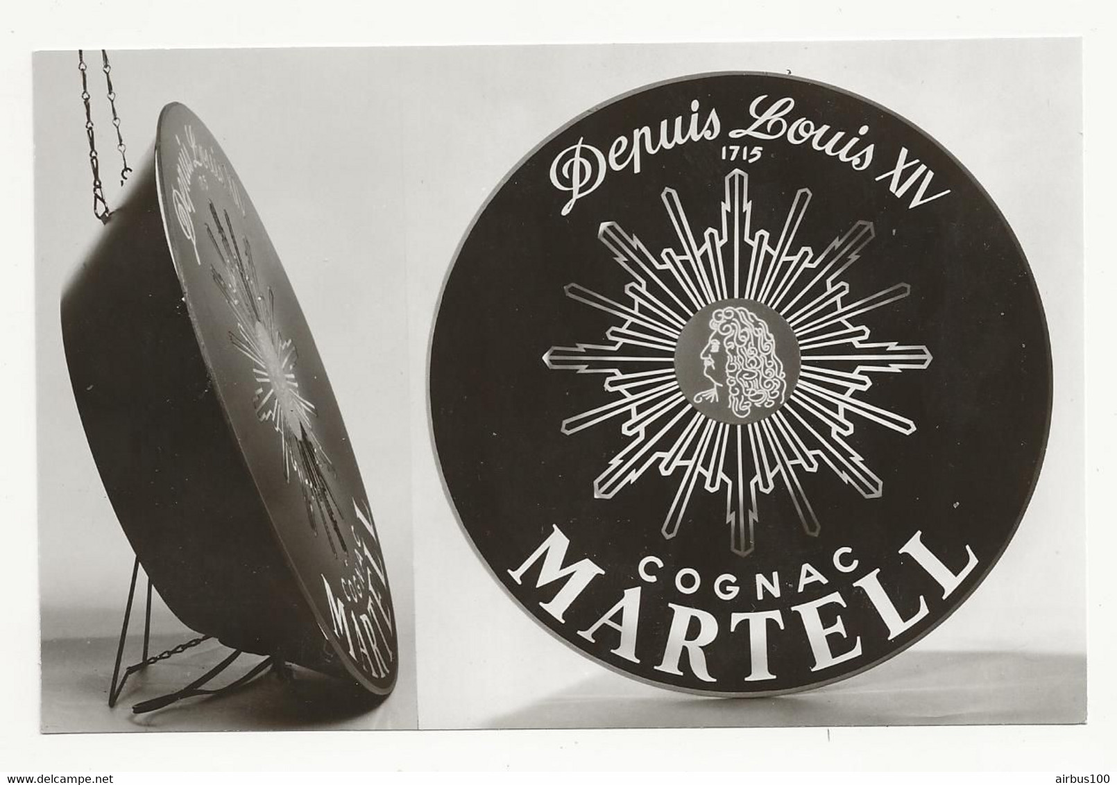 PHOTO ORIGINALE MARKETING - COGNAC MARTELL DEPUIS LOUIS XIV 1715 - Spiritus