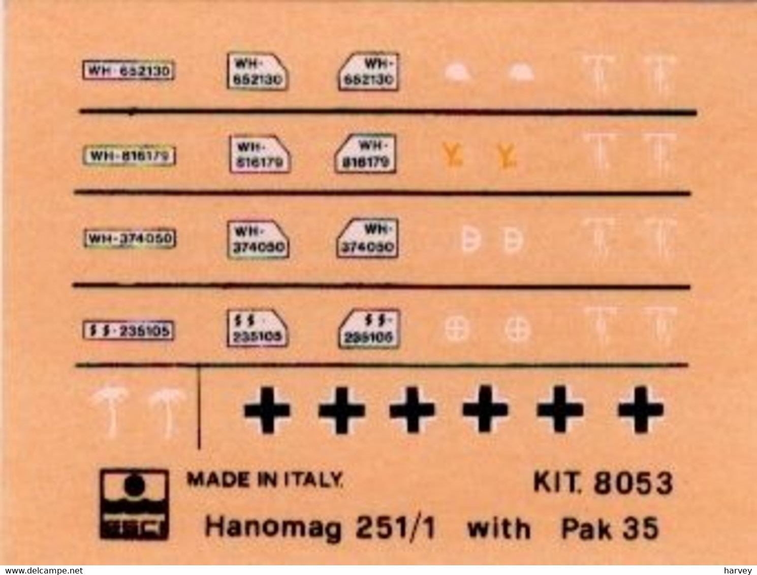 Esci 8345 SdKfz 251/10 1/72e - Military Vehicles