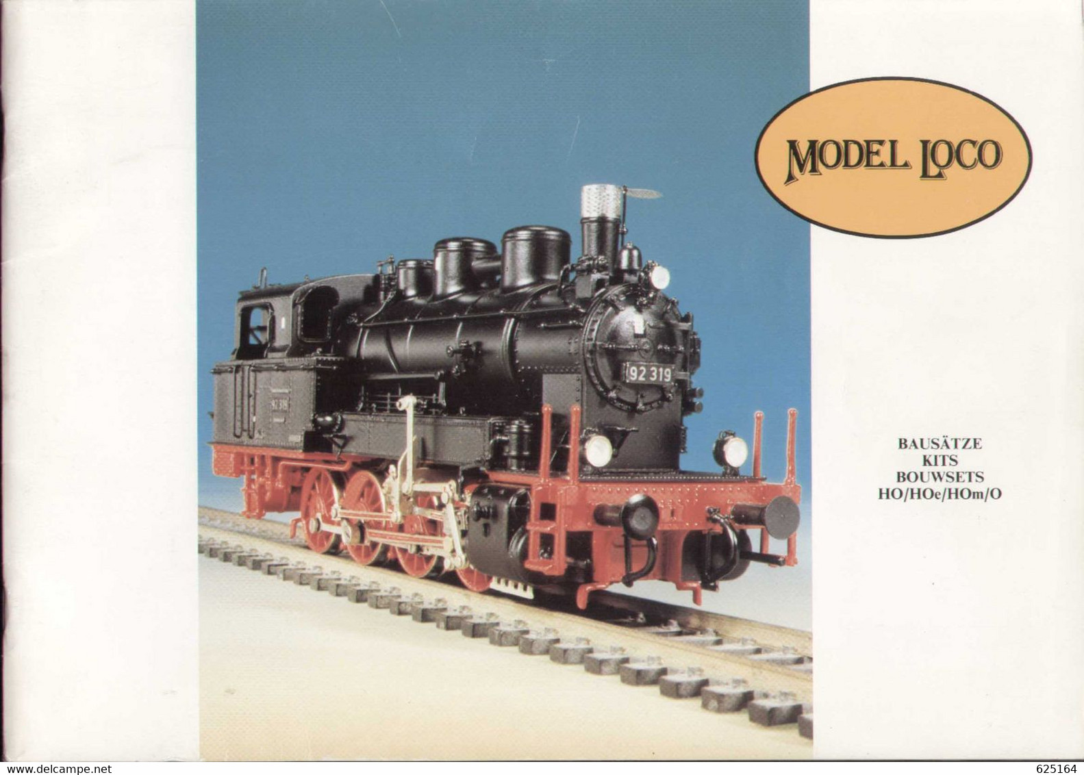 Catalogue MODEL LOCO 1995/96 Bausätze Kits Bouwsets HO HOe HOm O - Anglais